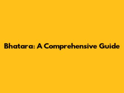 Bhatara: A Comprehensive Guide