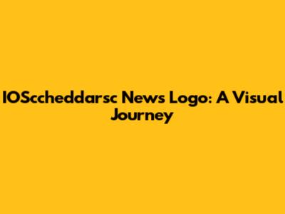 IOSccheddarsc News Logo: A Visual Journey