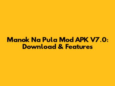 Manok Na Pula Mod APK V7.0: Download & Features