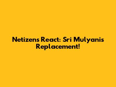Netizens React: Sri Mulyani's Replacement!